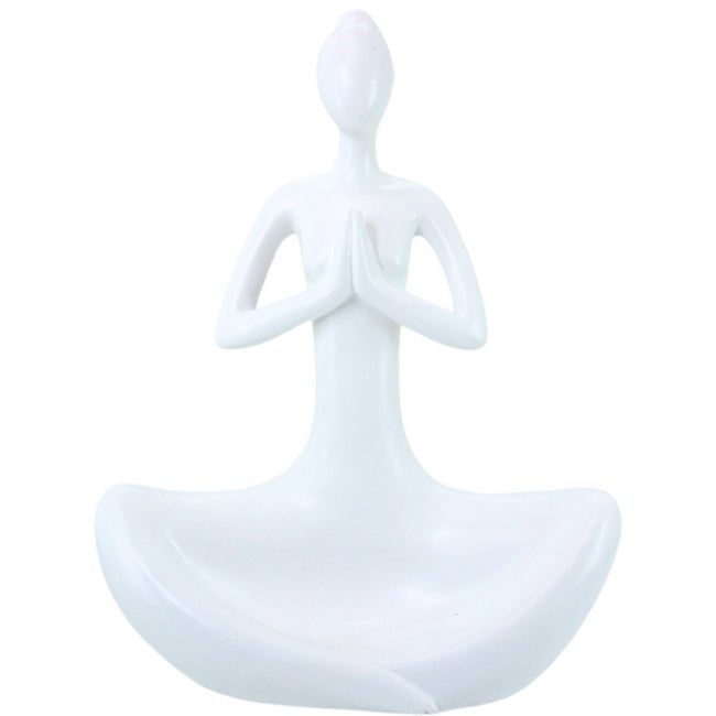 Yoga Lady Matte White