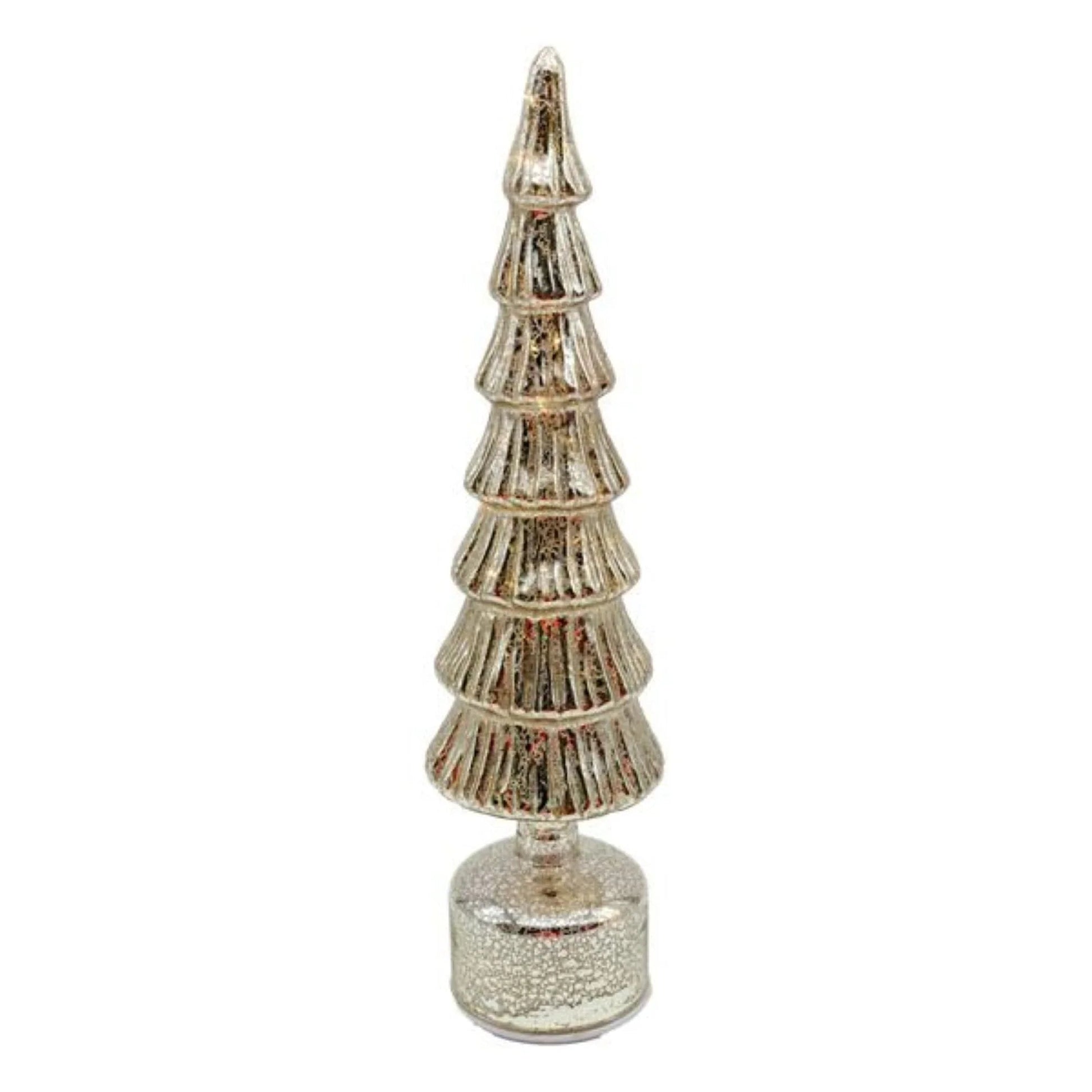 41cm Silver Glass Tree