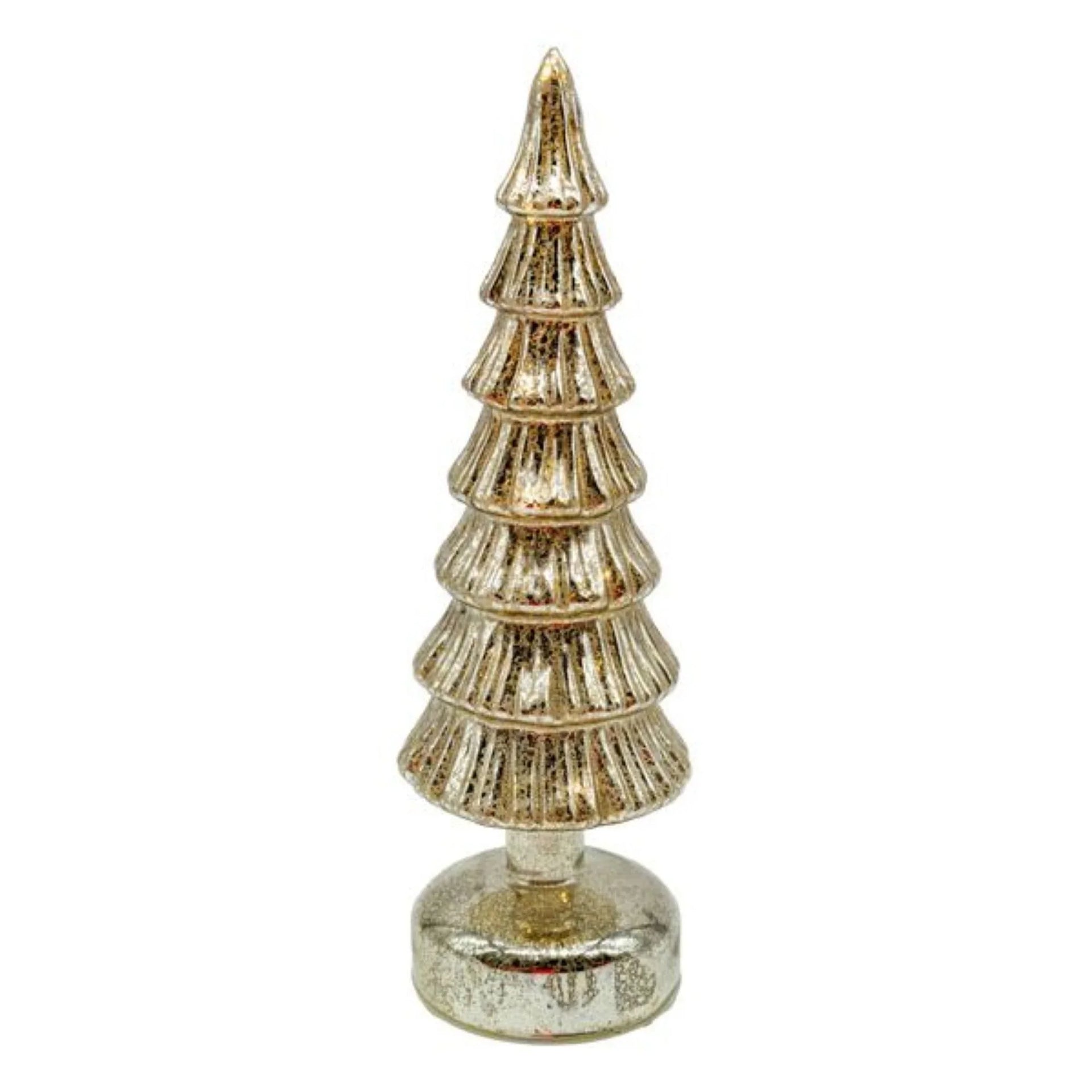 31cm Silver Mercury Tree with Base