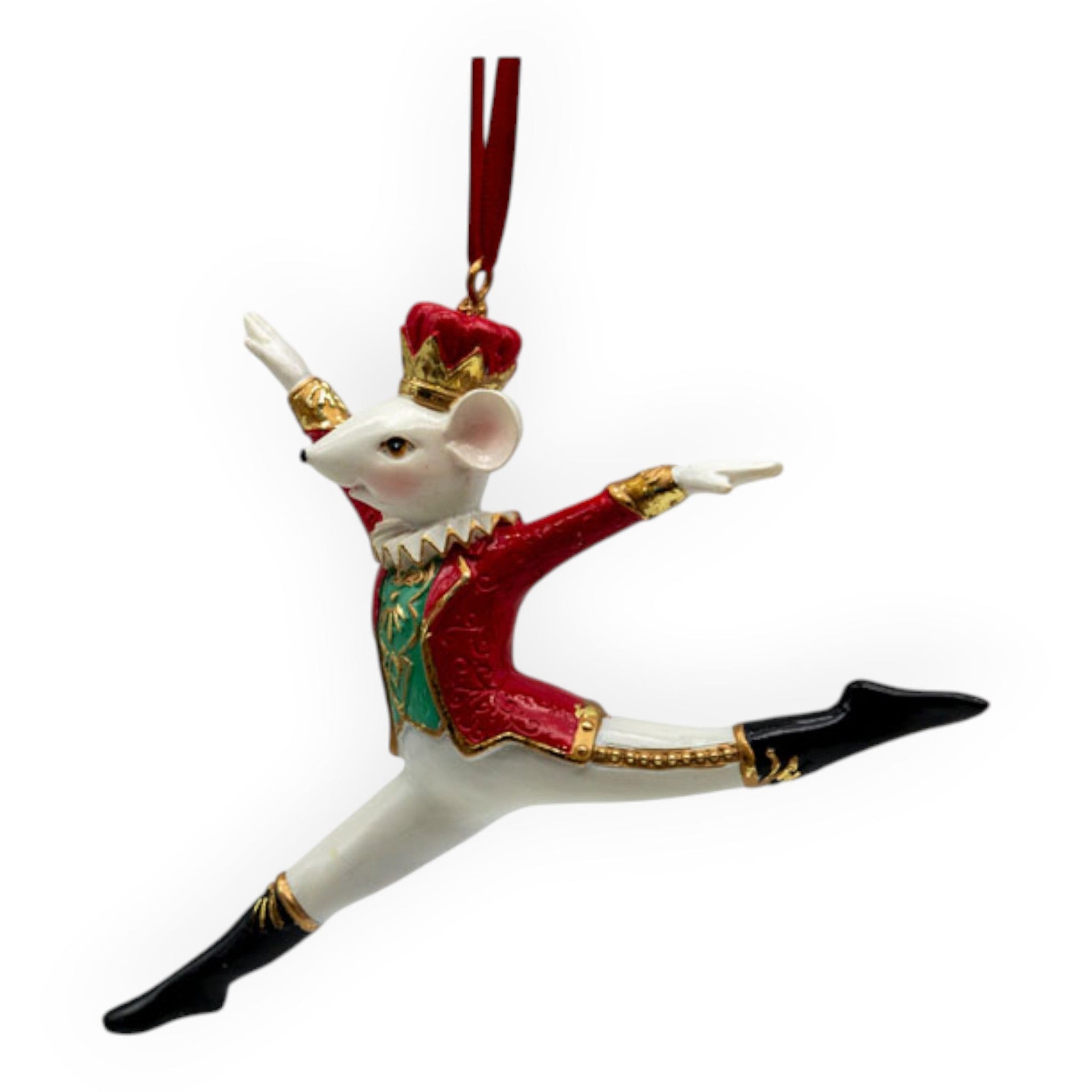 Nutcracker Mouse Hanging Ornament