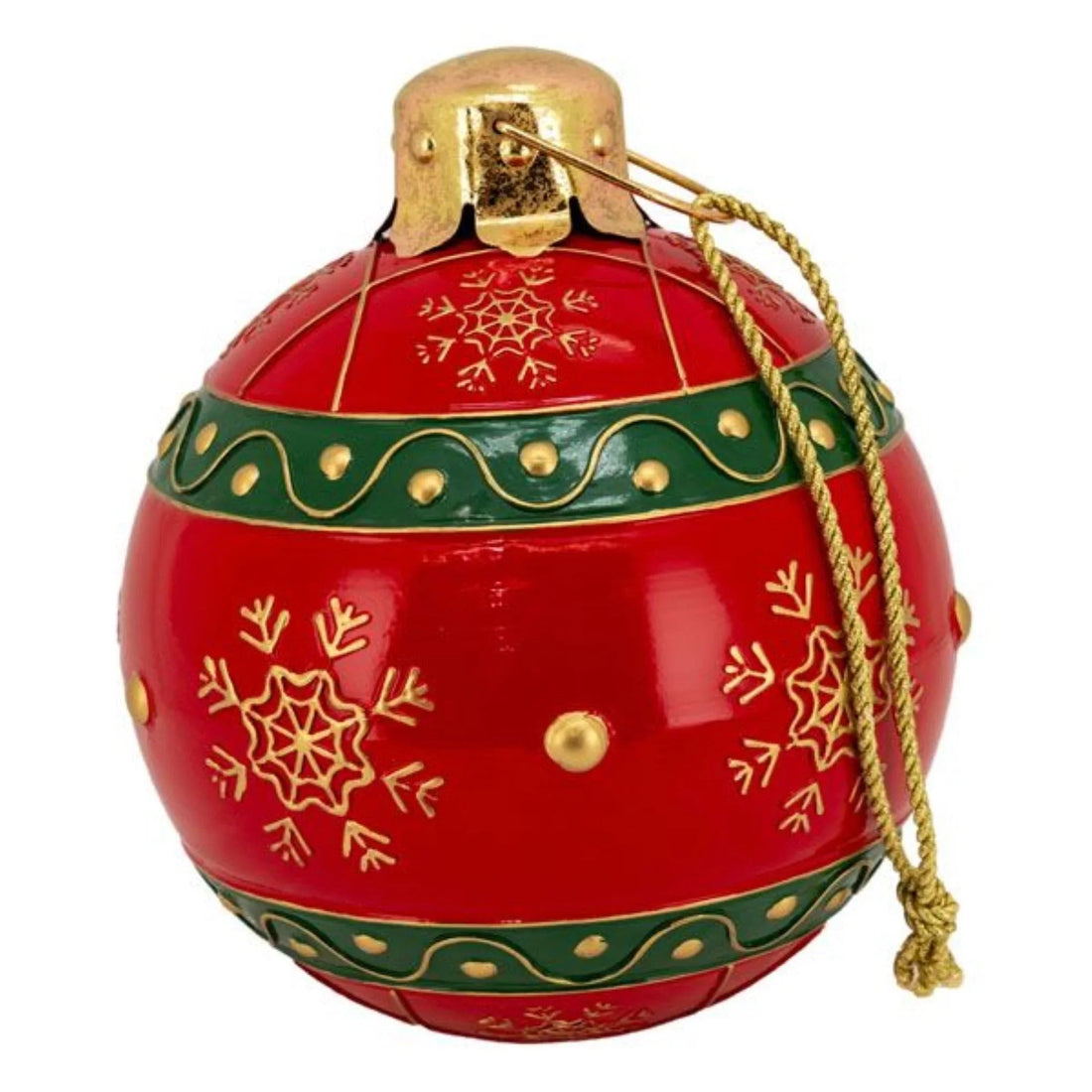 Large Red Bauble Decoration