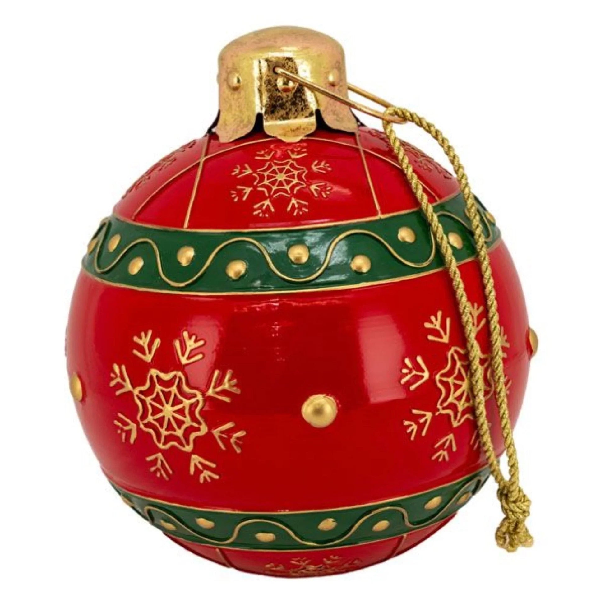 Large Red Bauble Decoration