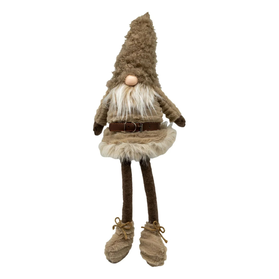 Forest Noel Natural Sitting Gnome - 51cm
