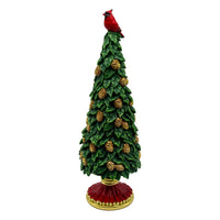 Cardinal Christmas Tree - 13.5x13.5x39cm