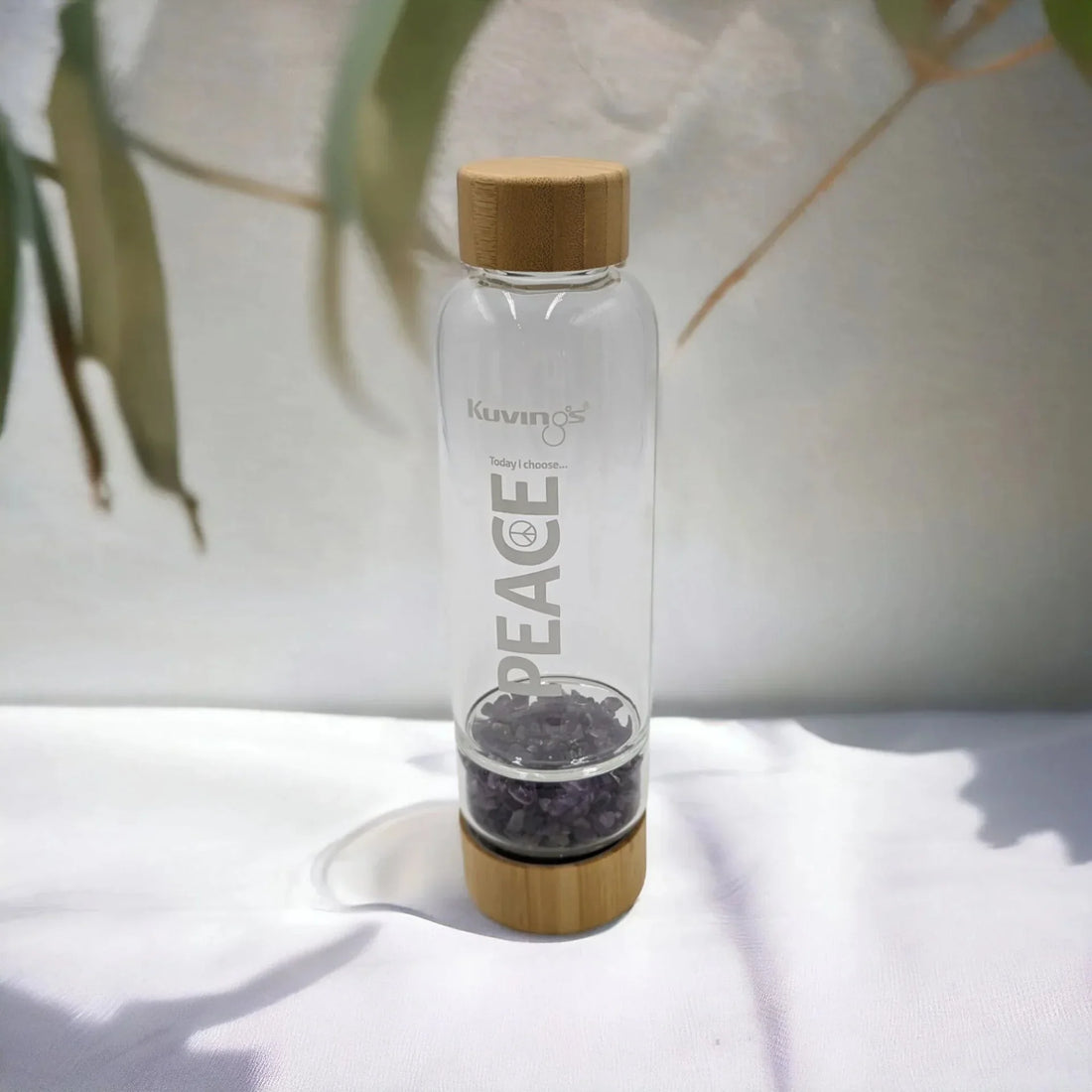 500ml Bottle with Crystal - Peace