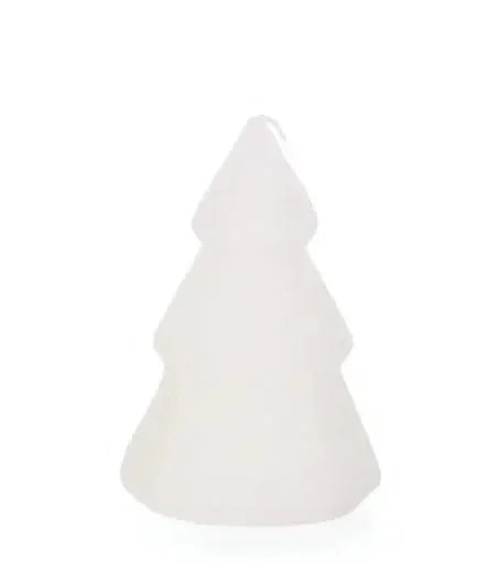 White ceramic Christmas tree decoration for festive home décor