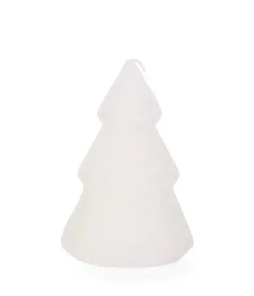 White ceramic Christmas tree decoration for festive home décor