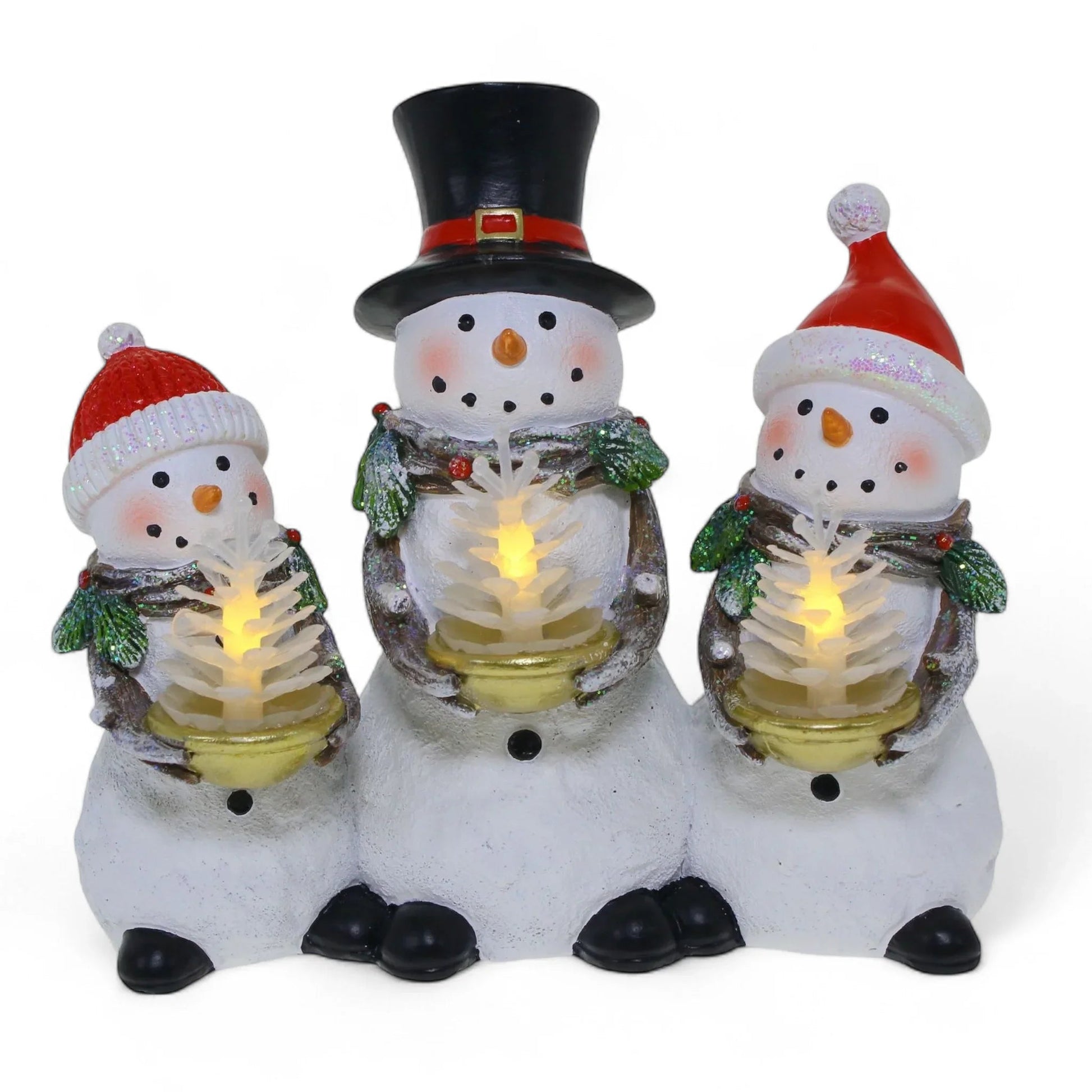 LED Snowmen 19 x 10.5 x 17cm
