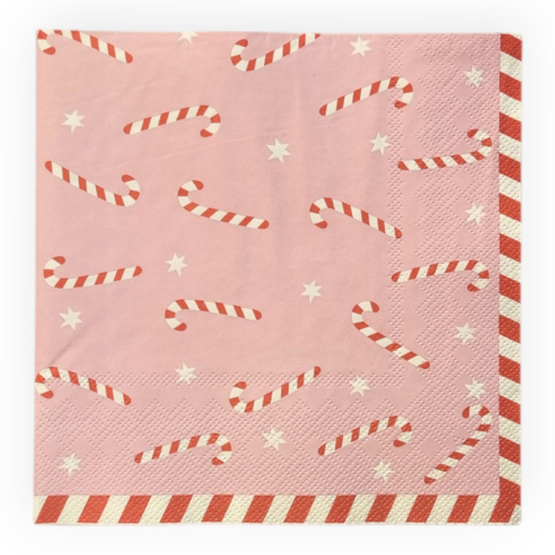 Candy Cane 20 pack 3ply Napkins