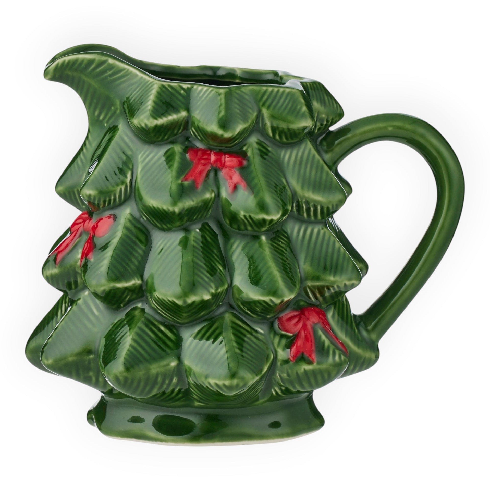 Holly Leaf Ceramic Jug Ceramic 15cm