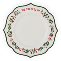 Berry Plate Ceramic 20cm - Red or Green