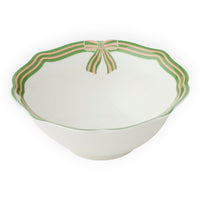 Bow Bowl Ceramic 15cm - Red or Green