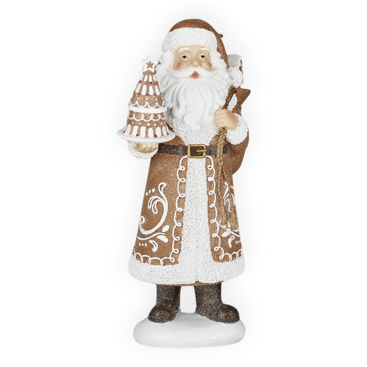 Santa with Sack & Tree - 30cm