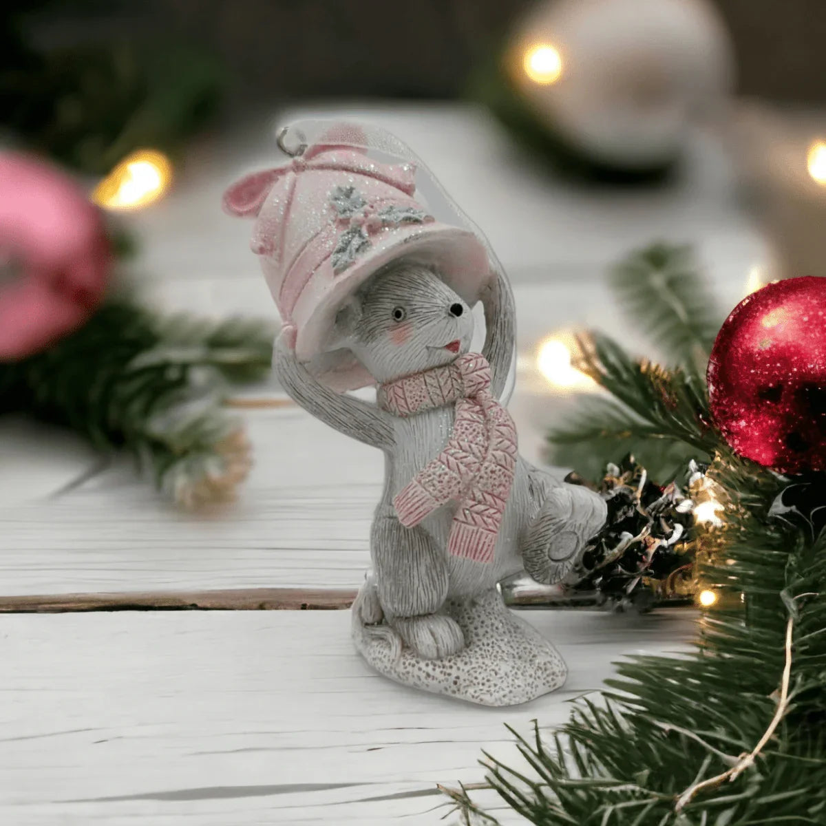 Active Mice Hanging Tree Ornaments - Exquisite Homewares 