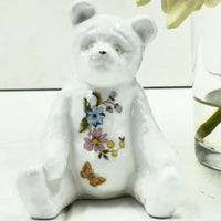 Aynsley Cottage Garden Bear Figurine - Exquisite Homewares 