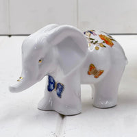 Aynsley Cottage Garden Elephant 11x8cm - Made in England - Exquisite Homewares 