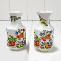 Aynsley Vintage Cottage Garden Collection of Vases - Exquisite Homewares 