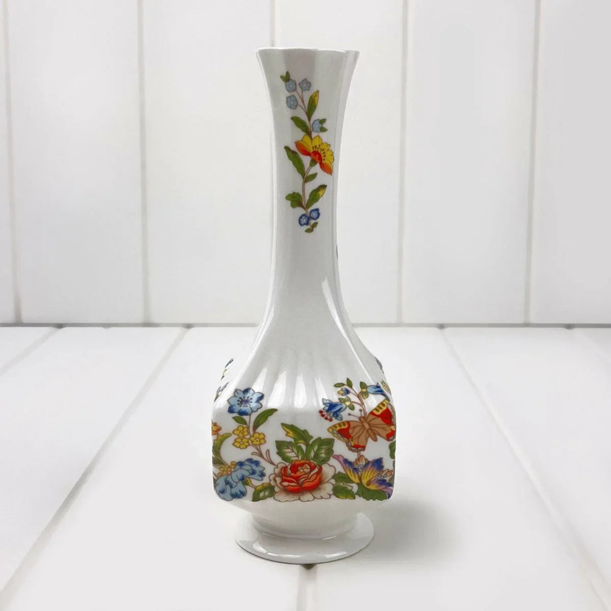 Aynsley Vintage Cottage Garden Collection of Vases - Exquisite Homewares 