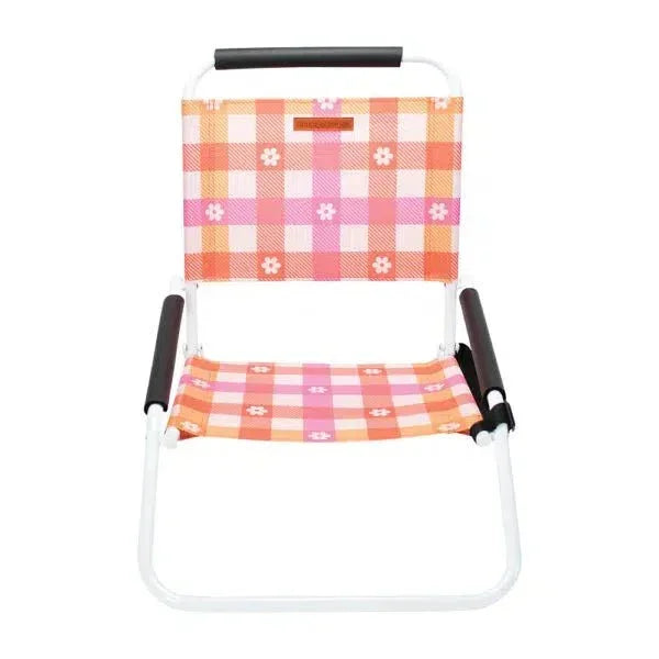 Beach Chair – Daisy Gingham - Exquisite Homewares 