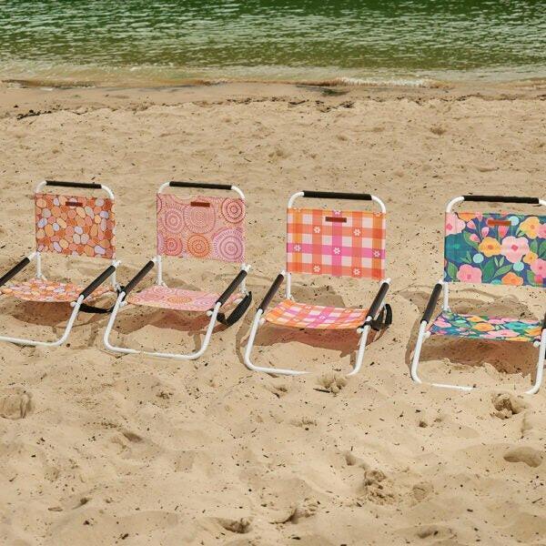 Beach Chair – Daisy Gingham - Exquisite Homewares 