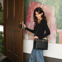 Carry All - Herringbone Licorice - House Journey