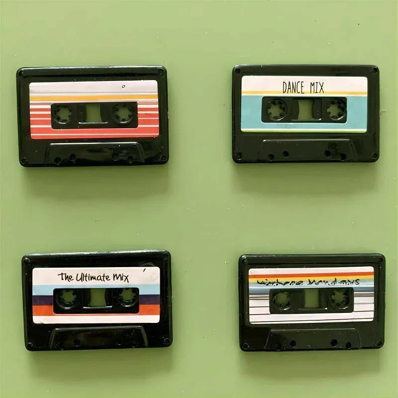 Cassette Tape Magnet (Set of 4) - Exquisite Homewares 