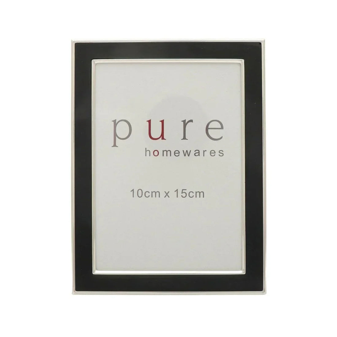 Castran Black Silver Frame - Exquisite Homewares 