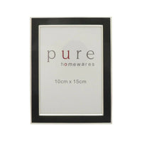 Castran Black Silver Frame - Exquisite Homewares 