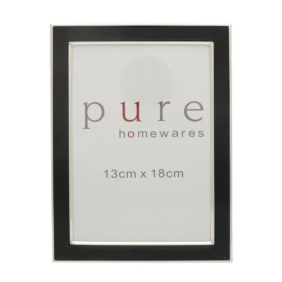 Castran Black Silver Frame - Exquisite Homewares 