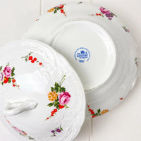 Coalport Vintage Caughley Sprays Lidded Tureen - Exquisite Homewares 