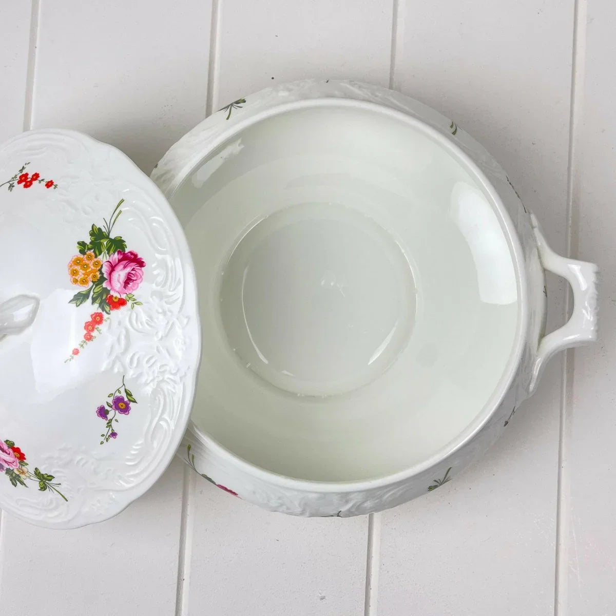 Coalport Vintage Caughley Sprays Lidded Tureen - Exquisite Homewares 