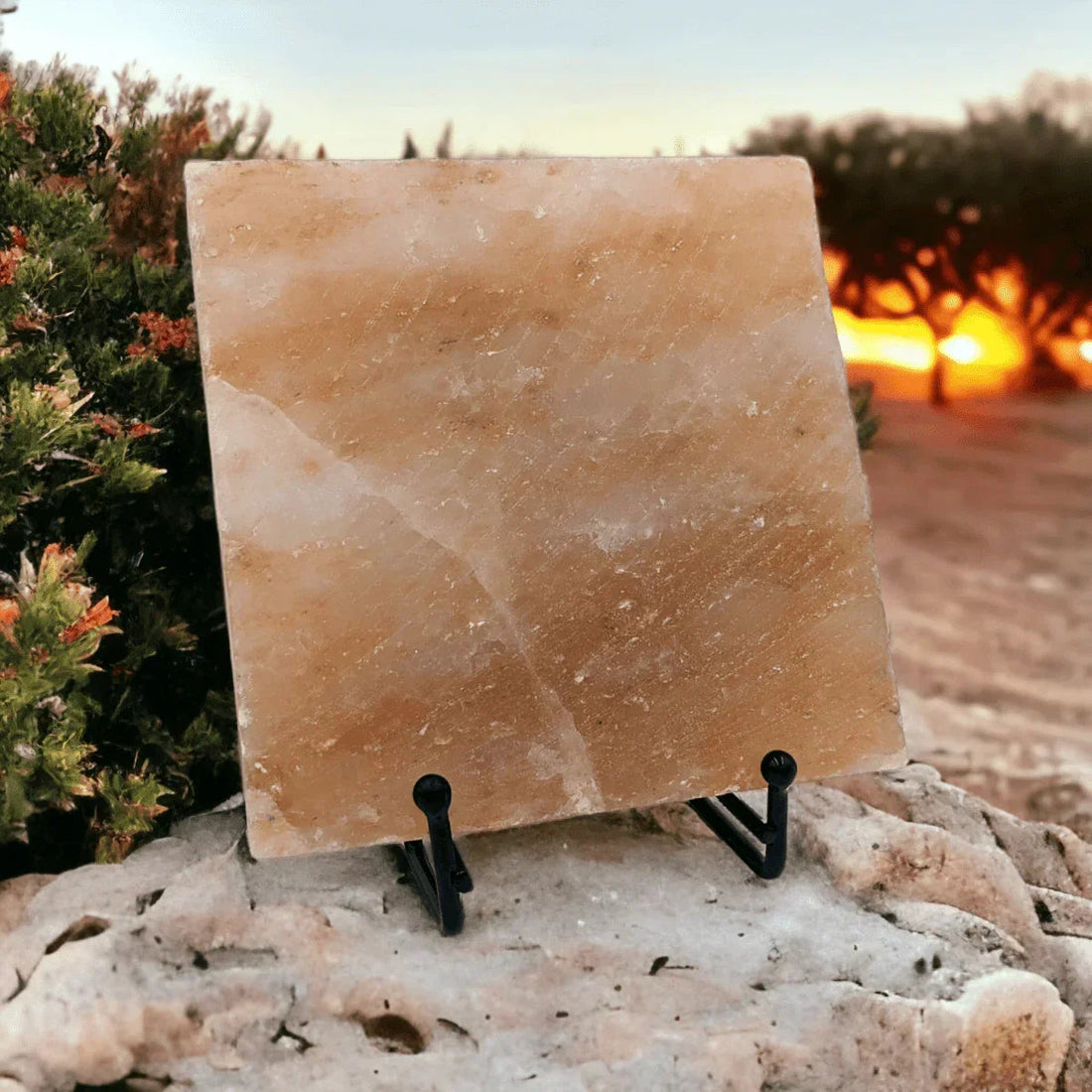Cube Salt Lamp - Exquisite Homewares 
