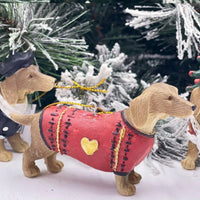 Dachshund Hanging Decorations - House Journey