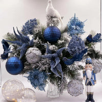 Dymm Bauble (Set of 2) Navy - Exquisite Homewares 