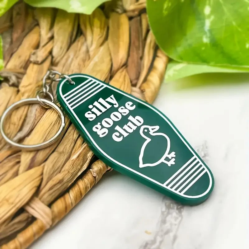 Silly Goose Keychain