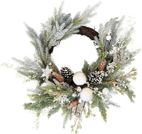 Elegant Wreath Snow - Exquisite Homewares 