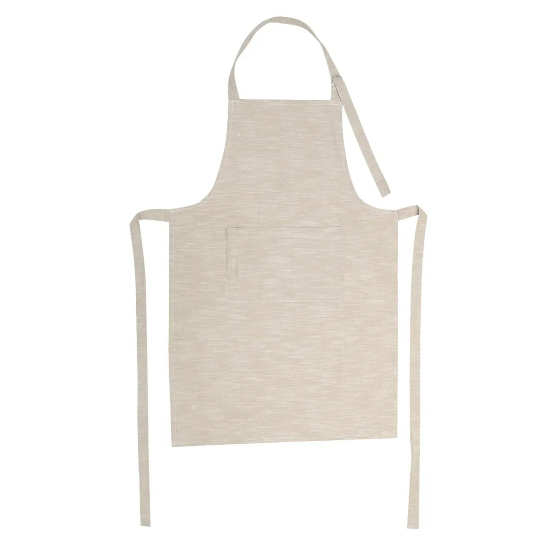 Elysian Taupe Apron 60x90cm - 100% Cotton - Exquisite Homewares 