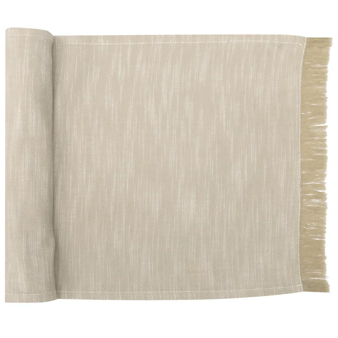 Elysian Taupe Table Runner 35x180cm - 100% Cotton