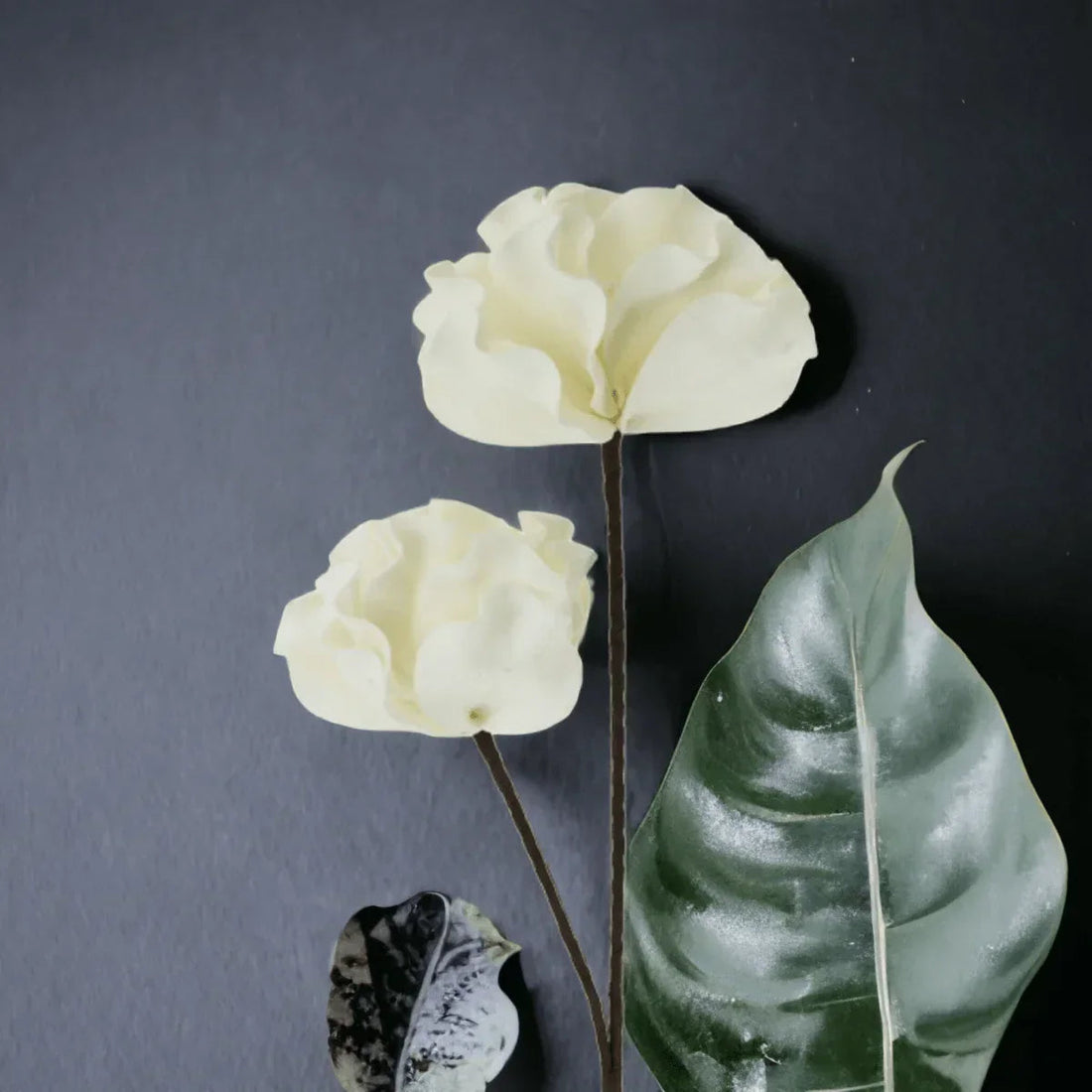 Faux Curly Blossom Stem - Exquisite Homewares 