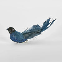 Flutter Clip on Bird Blue (Set of 6) - Exquisite Homewares 