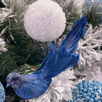 Flutter Clip on Bird Blue (Set of 6) - Exquisite Homewares 