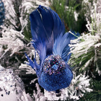 Flutter Clip on Bird Blue (Set of 6) - Exquisite Homewares 