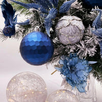 Ginko Leaf Bauble Silver - Exquisite Homewares 