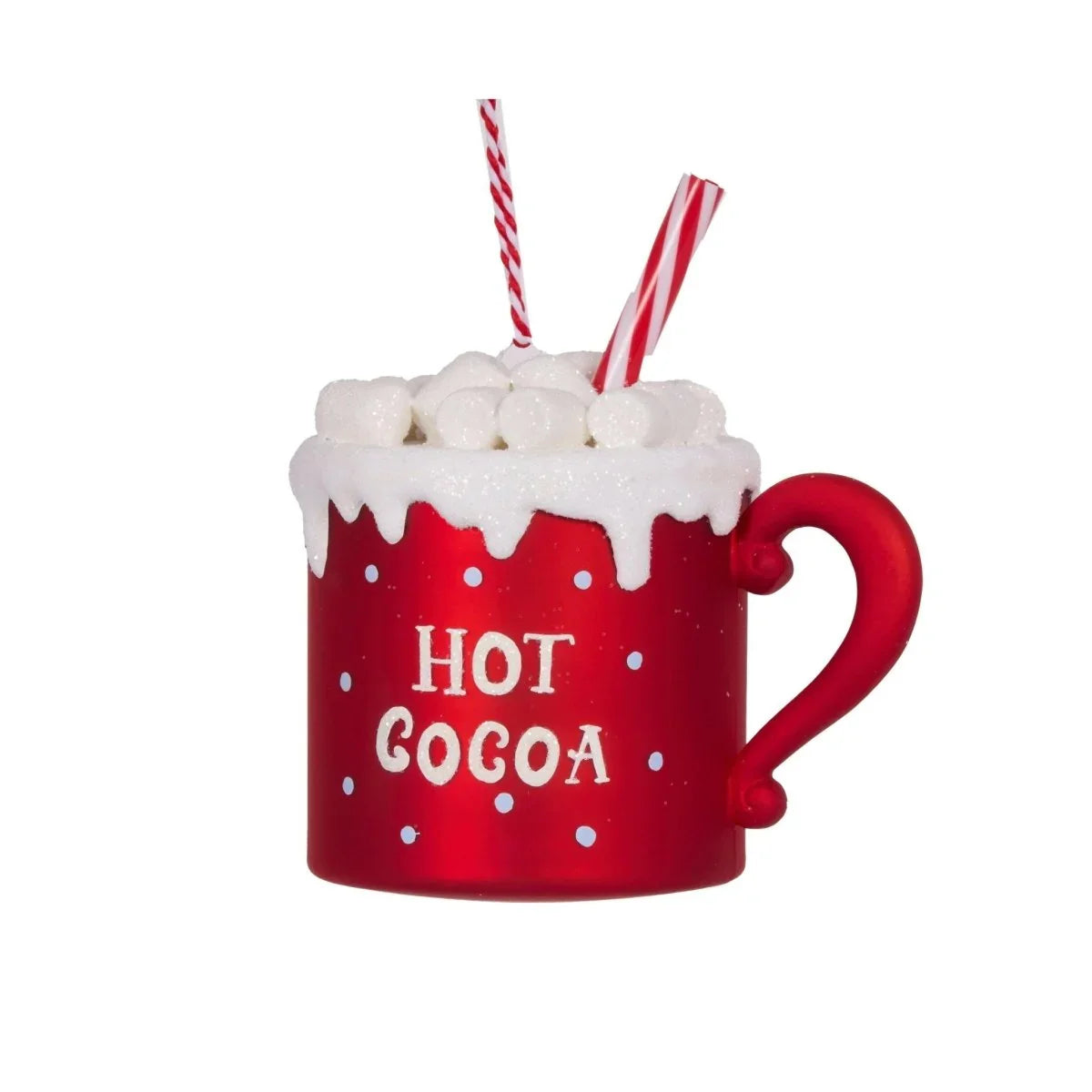 Glass Hot Cocoa Mug Hanging - Exquisite Homewares 