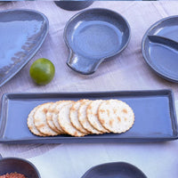 Grey-Blue Utensil Holder - House Journey