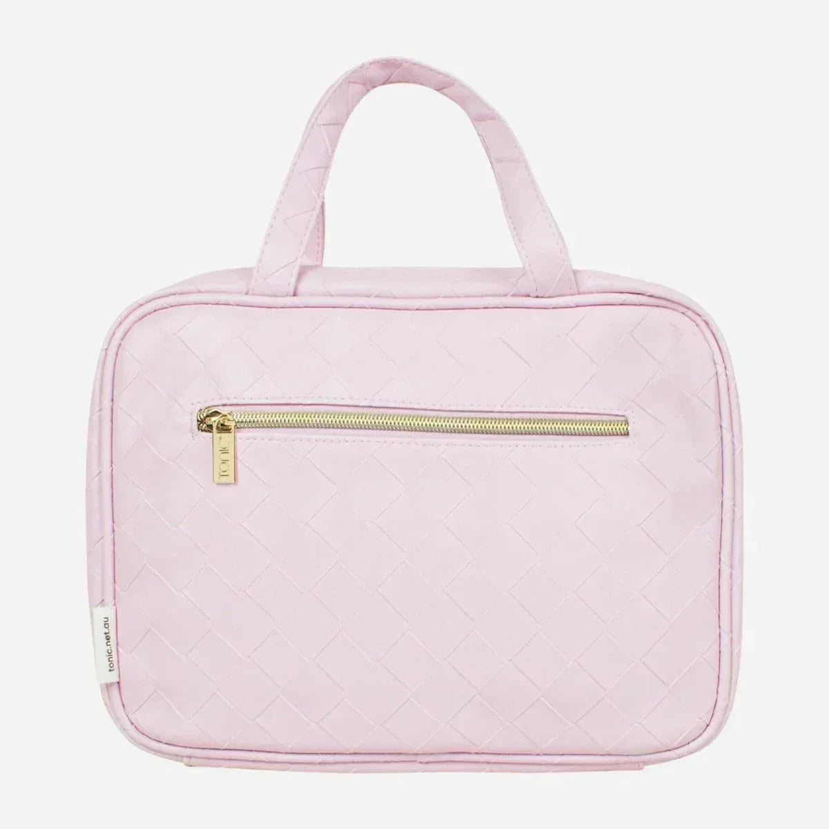 Hanging Cosmetic Bag - Woven Peony - House Journey