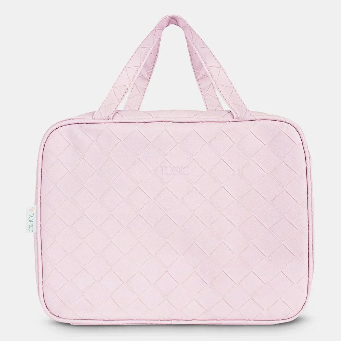 Hanging Cosmetic Bag - Woven Peony - Exquisite Homewares 