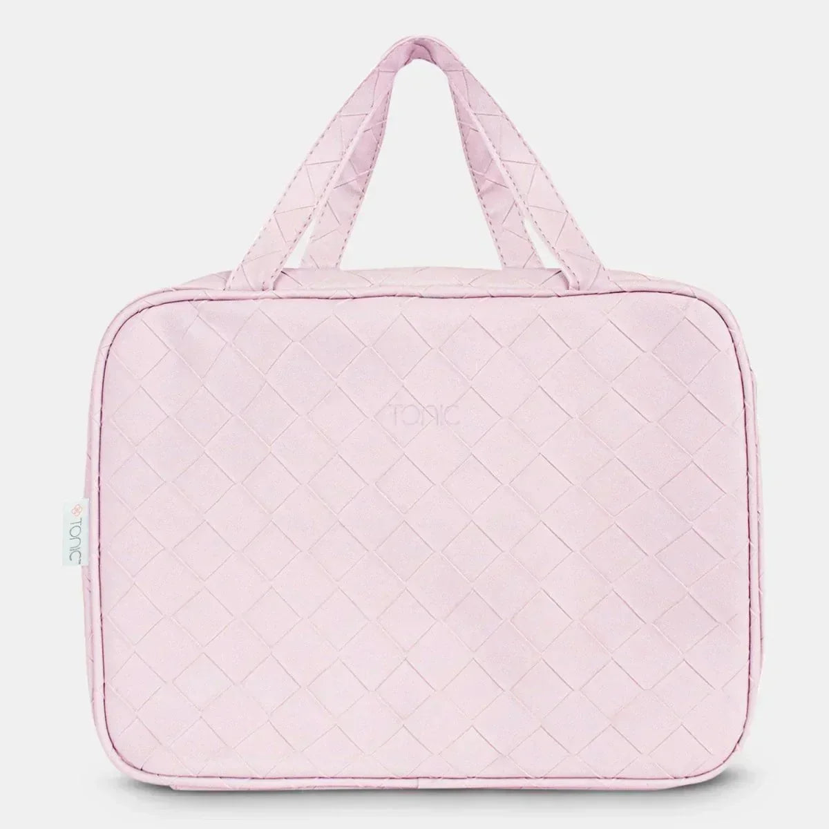 Hanging Cosmetic Bag - Woven Peony - House Journey