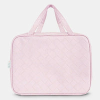 Hanging Cosmetic Bag - Woven Peony - House Journey