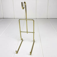 Hanging Cup and Saucer Brass Stand - Exquisite Homewares 